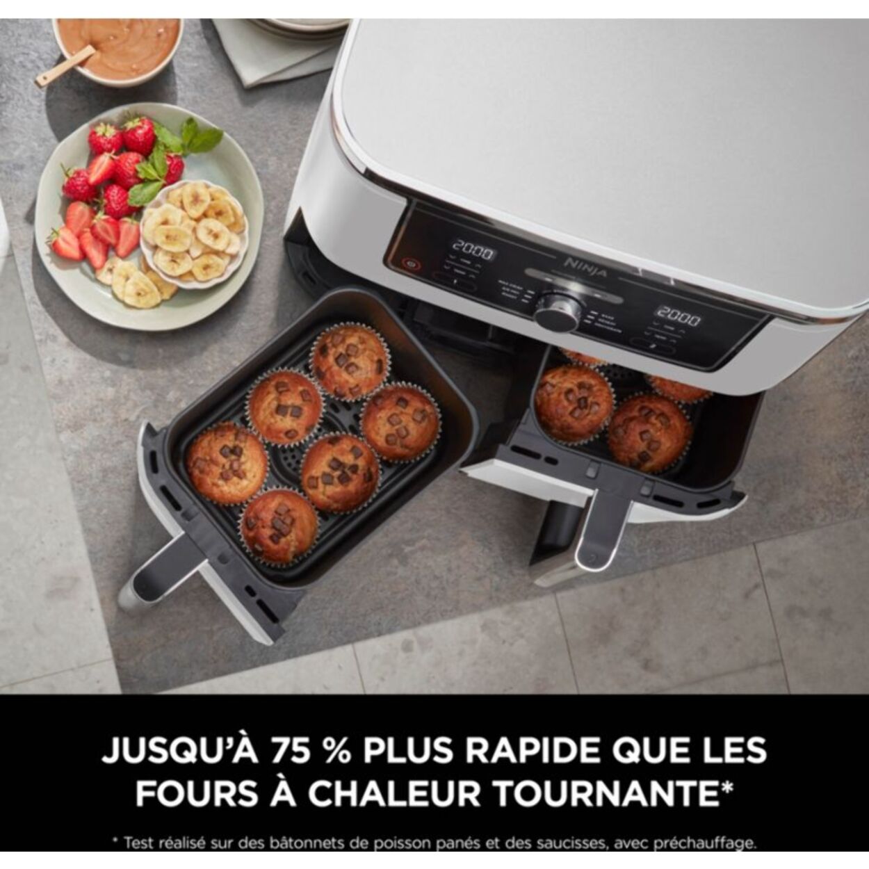 Friteuse sans huile NINJA Foodi Max Dual zone 9,5L AF400EUWH