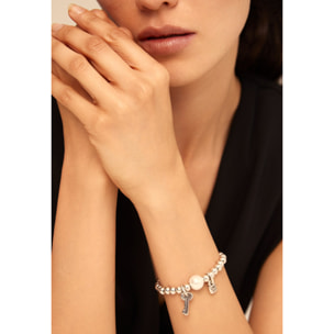 Pulsera Llavestruz BLANCO L