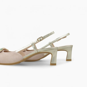 ZAPATOS DE SALÓN ROSAS CHIMANE