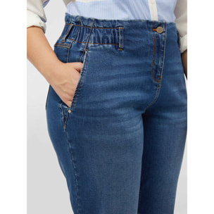 Fiorella Rubino - Jeans modello balloon - Blu