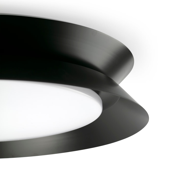 TENDER Plafón negra 2700K
