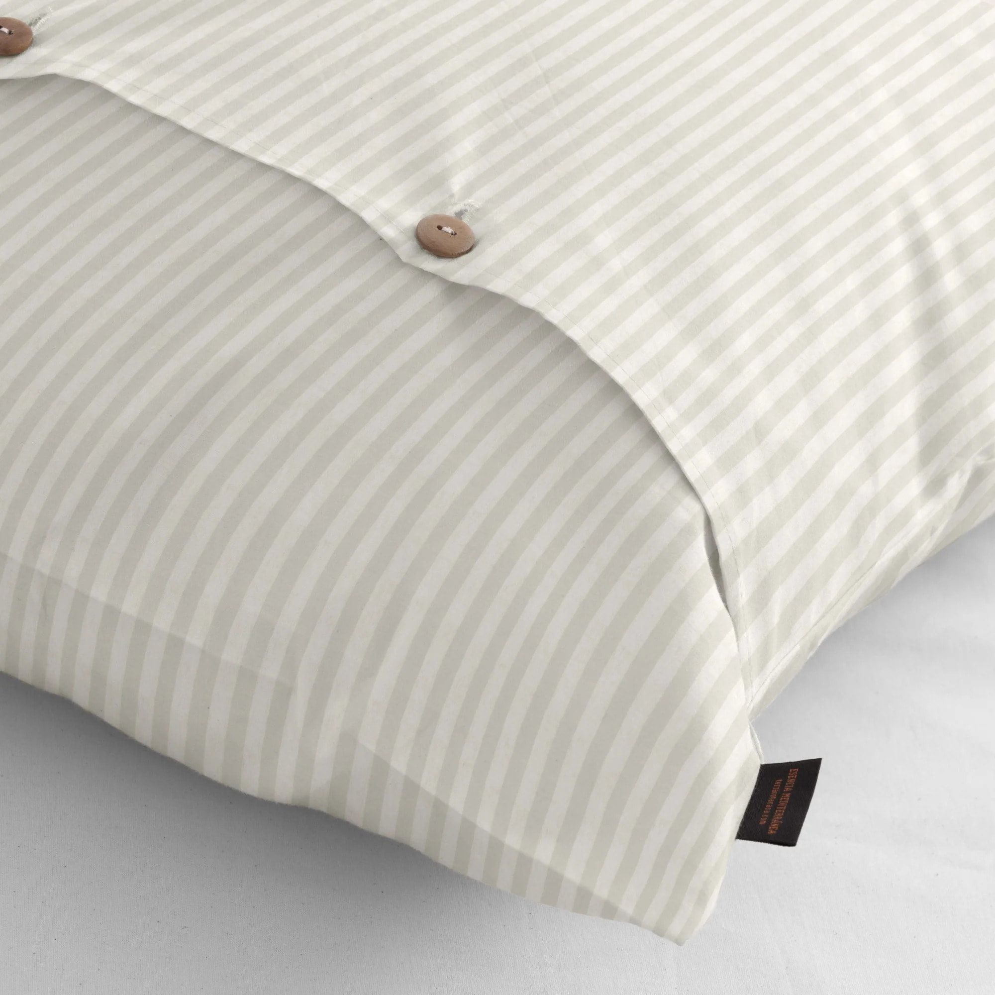 Taie d'oreiller en jacquard Jávea mediana Lin