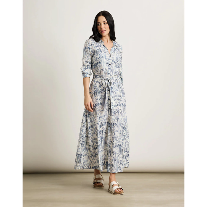 Vestido Largo Azul - Clarkela