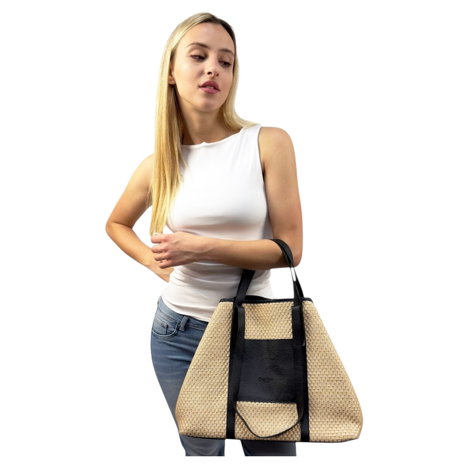 Borsa a spalla Cheval Firenze Formentera New Nero