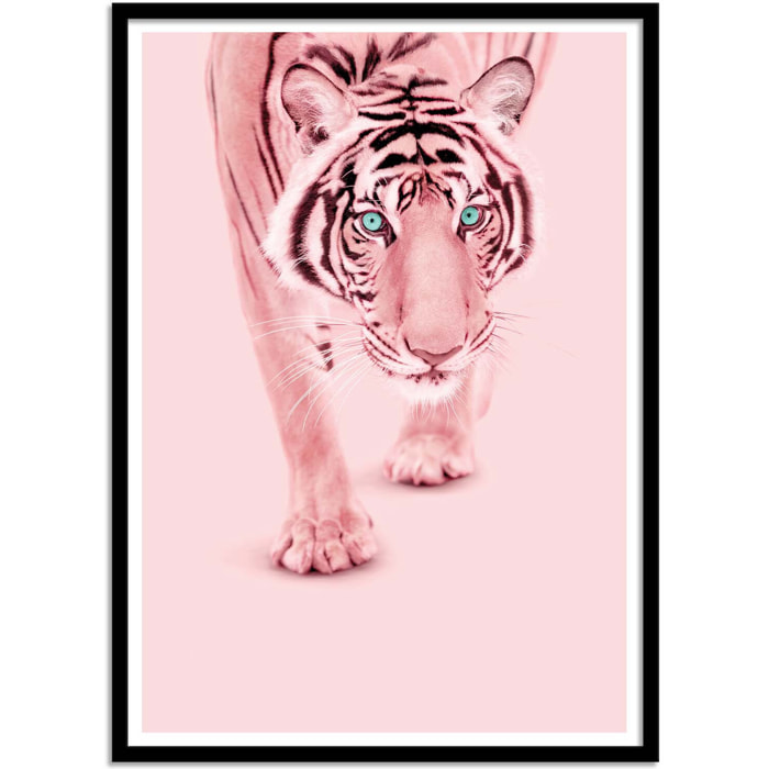 Affiche - Pink tiger - Paul Fuentes