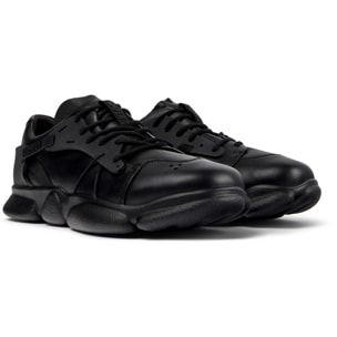 Zapatillas - CAMPER Karst - Negro - Piel lisa / Goma