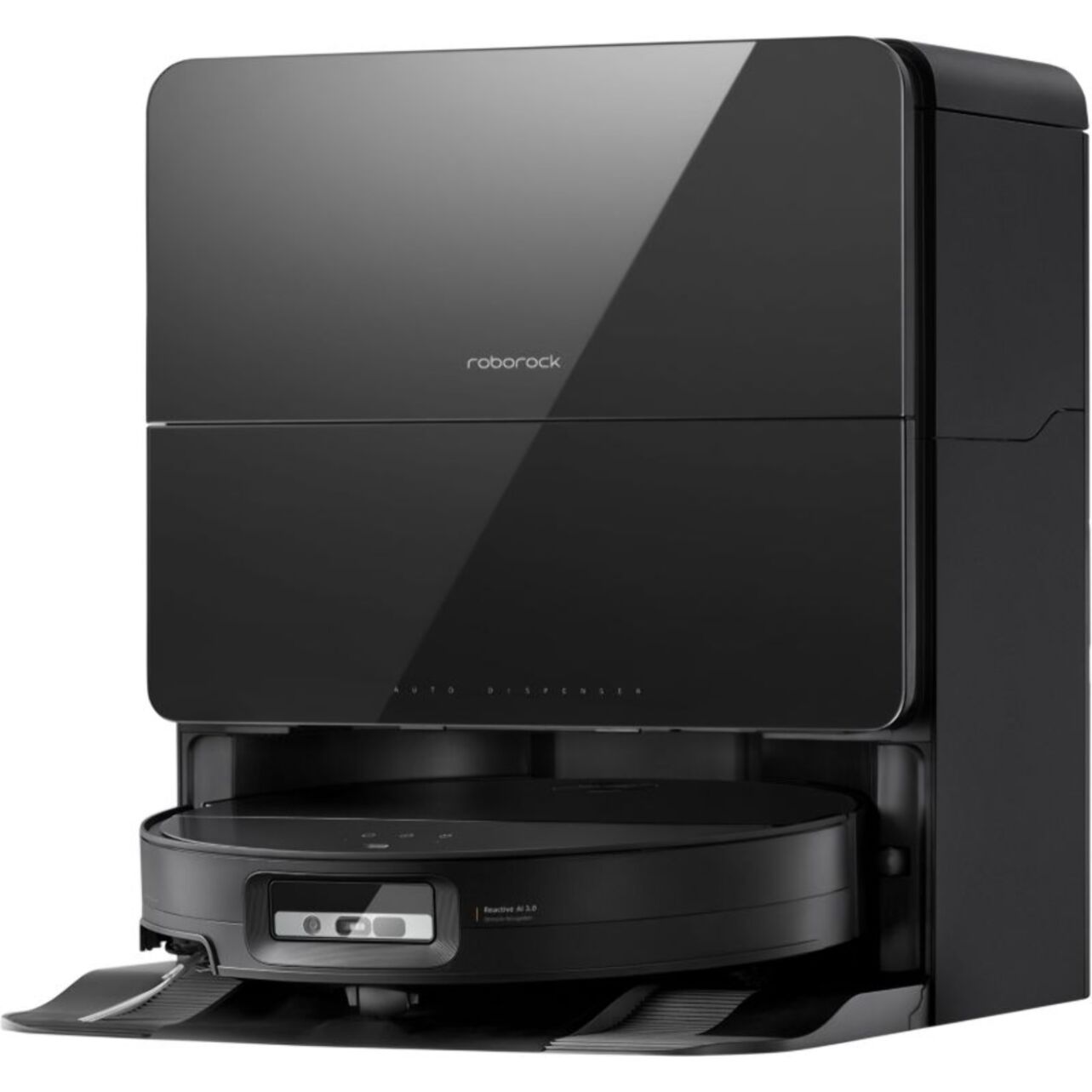 Robot Aspirateur Laveur ROBOROCK Saros 10 noir