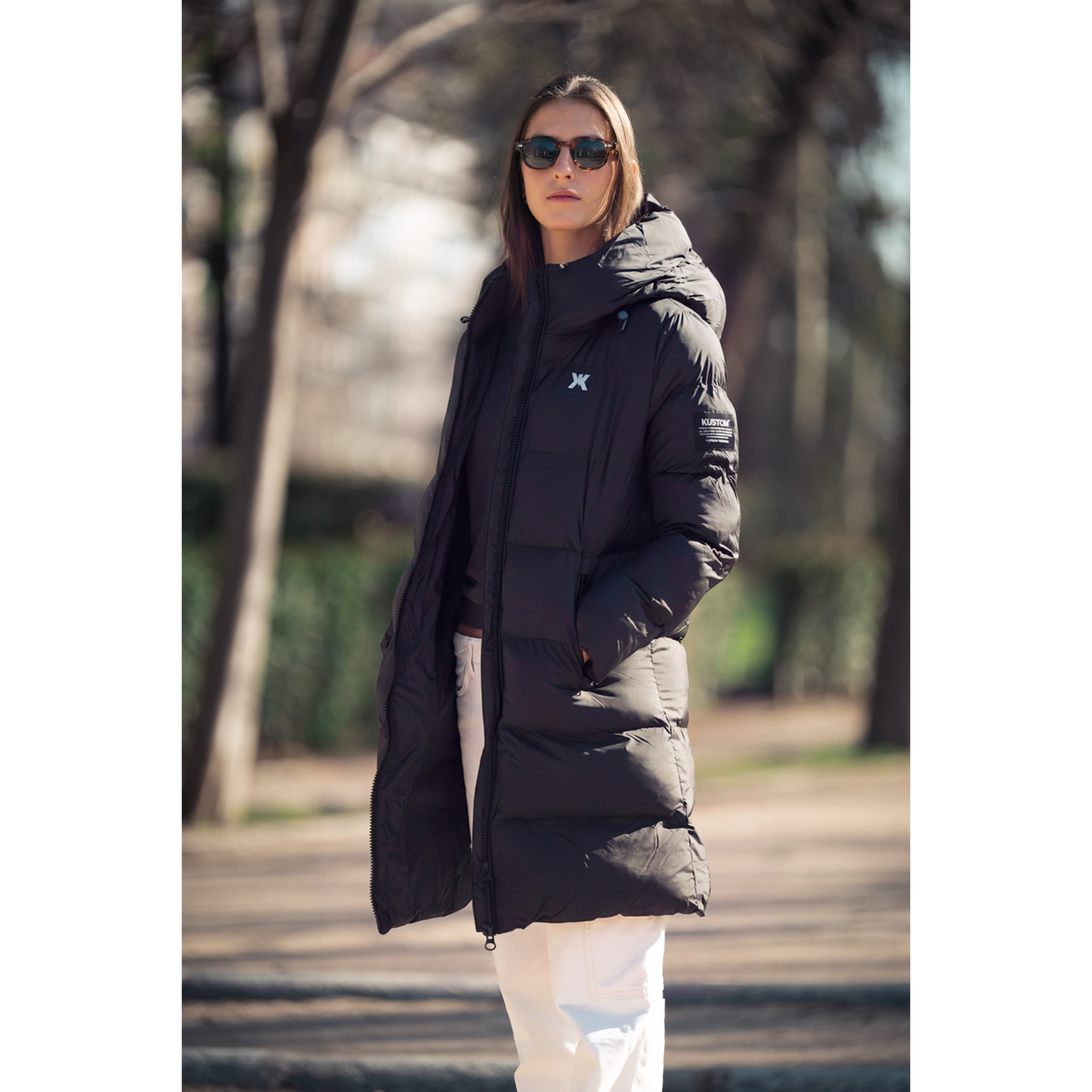 Chaqueta para mujer KUSTOM URBS-3W - Negro