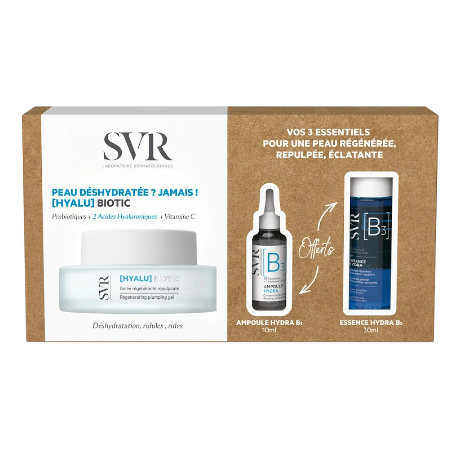 [HYALU] Biotic - Coffret Gelée Régénérante Repulpante 50 ml + 2 Produits