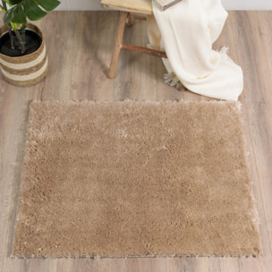 Cosy - tapis salon à poils longs tout doux, beige