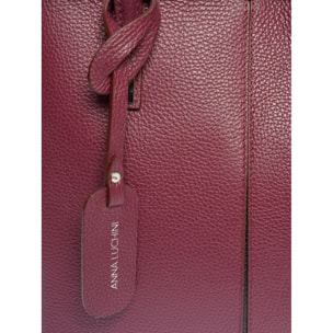 Borsa a spalla Anna Luchini Bordeaux