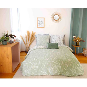 Parure Housse De Couette 3pcs 100% Satin De Coton 78fils Susie