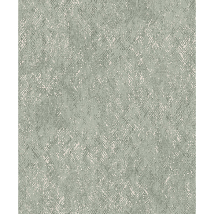 Papier peint effet peau serpent vert sauge