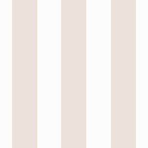 Papier peint rayures larges beige sable blanc