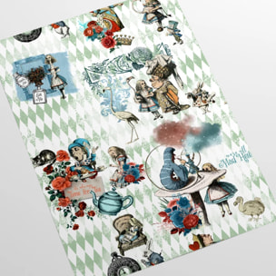 Carta da Parati Alice nel Paese delle Meraviglie