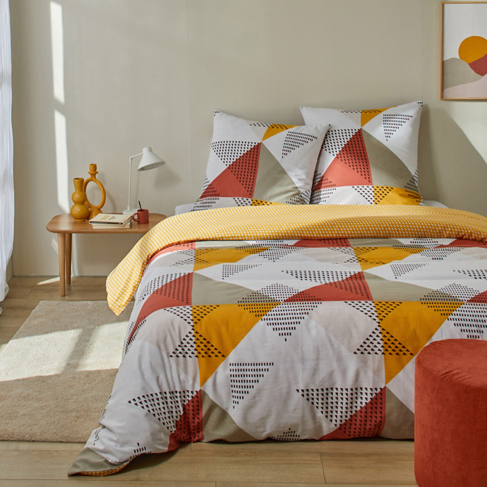 Parure Housse De Couette Meo Multico + 2 Taies D'oreillers