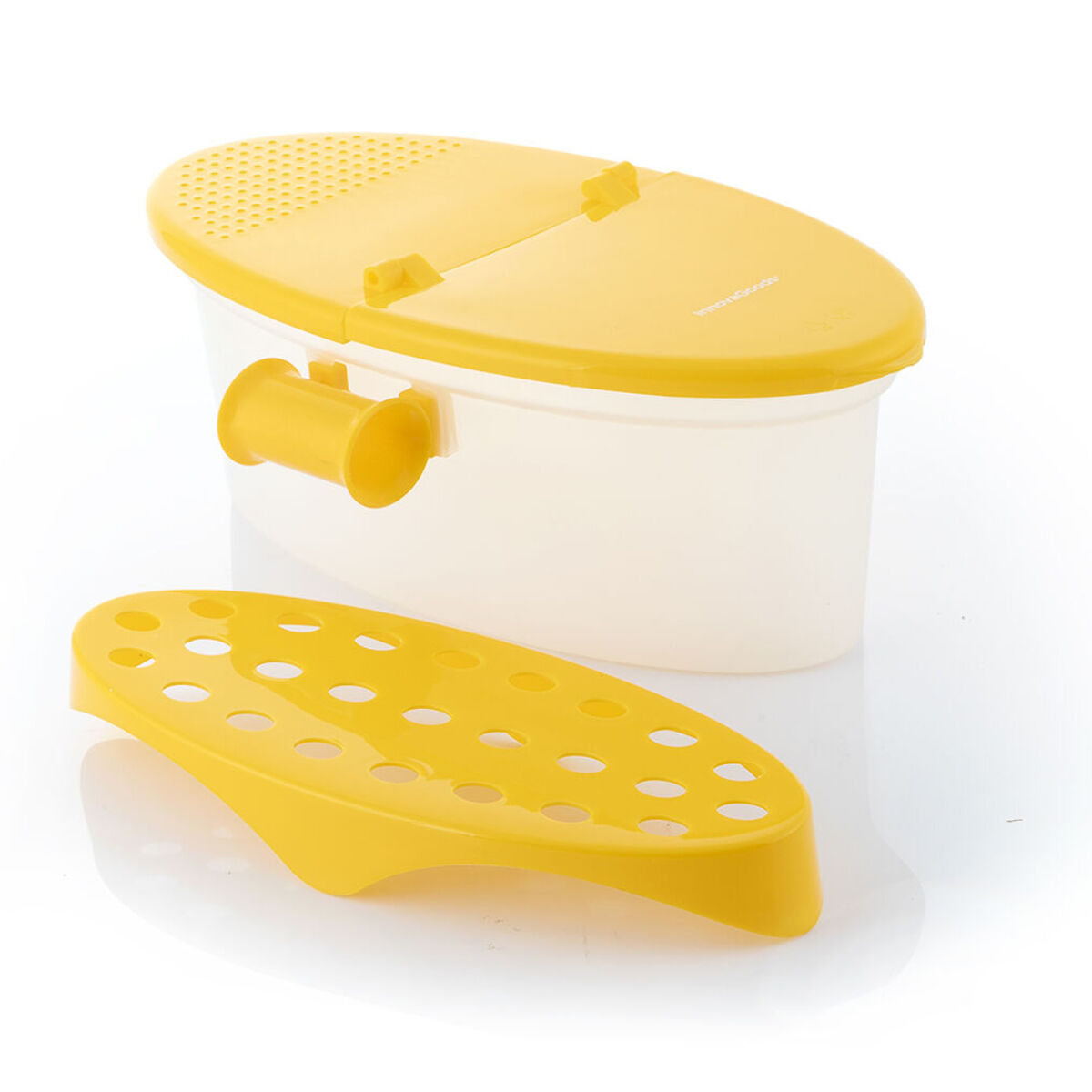 Cuecepasta para Microondas 4 en 1 con Accesorios y Recetas Pastrainest InnovaGoods