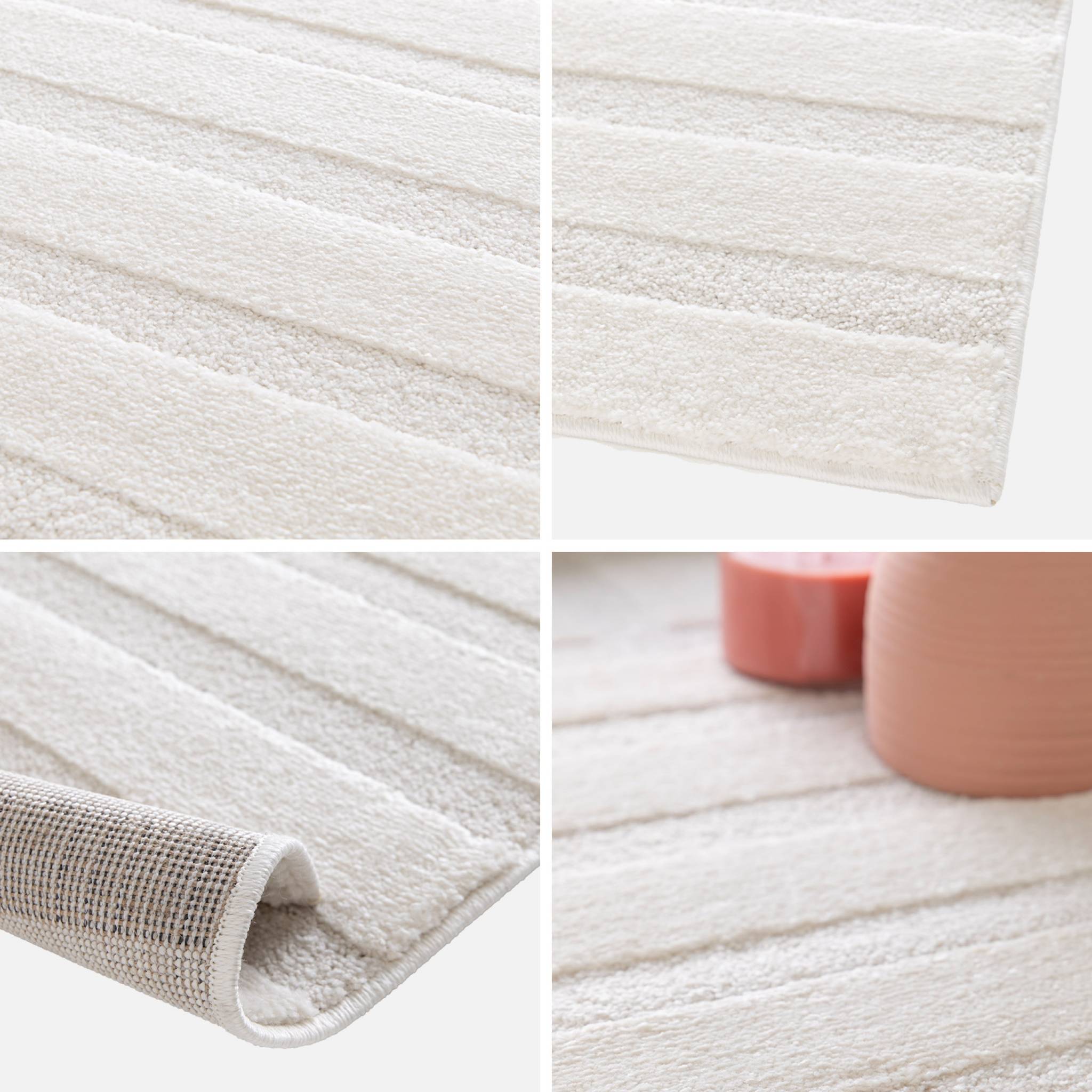 Tapis intérieur motifs arches crème BLAKE