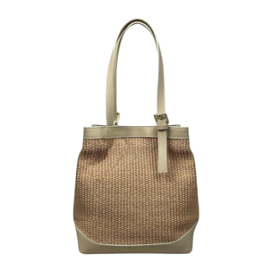 Bolso de hombro Cheval Firenze Cannes Beige