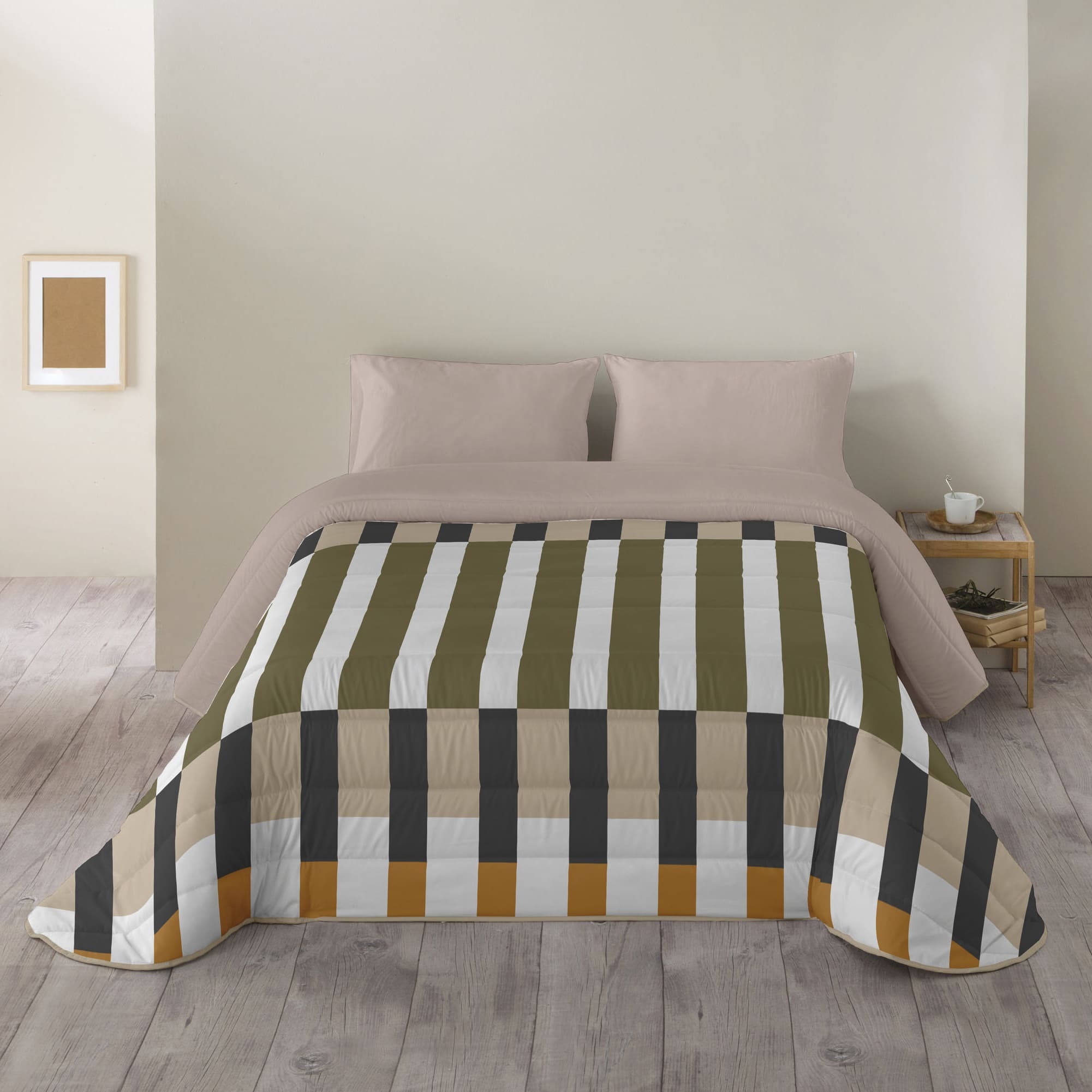 Naturals - Edredón Nórdico Estampado - 100% Poliéster Microfibra - 300 gr/m² - Pipe