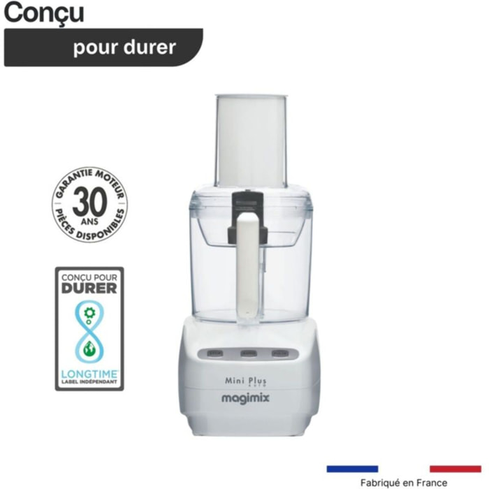 Robot multifonction MAGIMIX 18250F Mini Plus Blanc