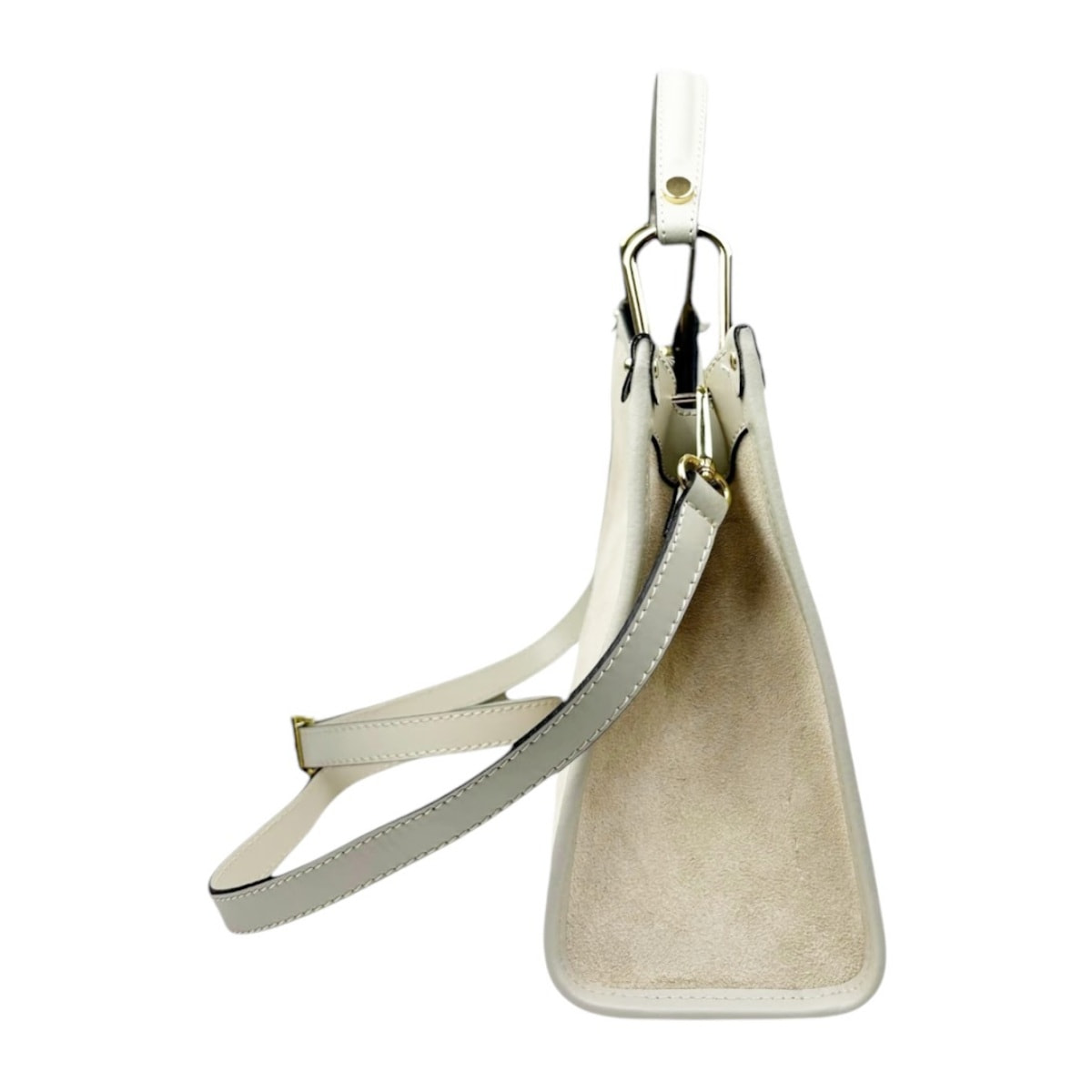 Borsa a mano Cheval Firenze Capri Mini F/W Beige