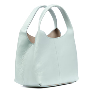 Barasso borsa a mano donna. Pelle autentica Dollaro.