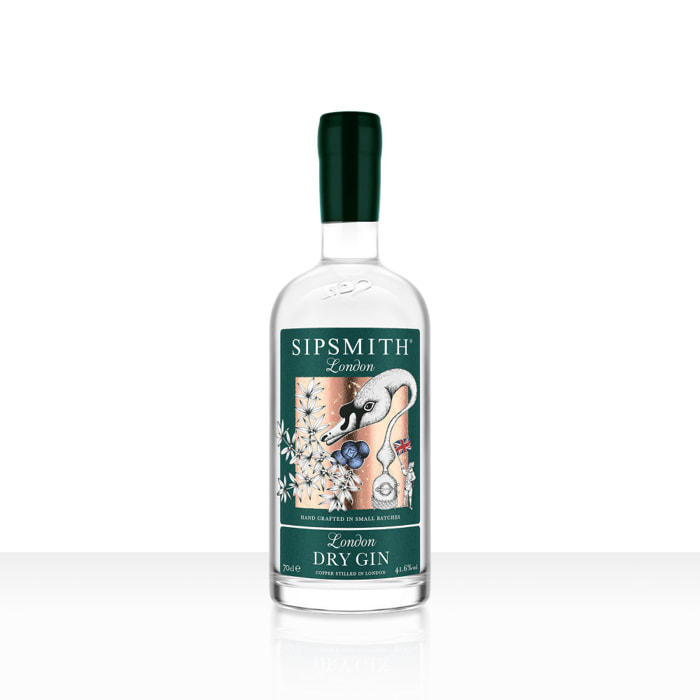 Sipsmith London Dry Gin - Gin Artisanal Anglais | 41.6% vol | 70cl