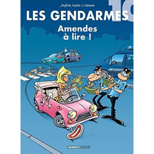 JENFEVRE+CAZENOVE+SULPICE | Les Gendarmes - tome 10: Amendes à lire ! | Livre d'occasion