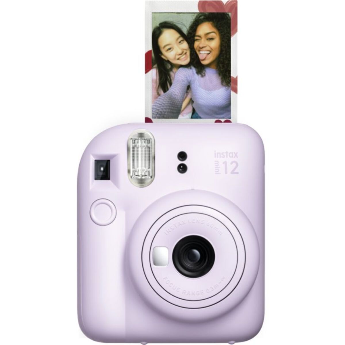 Appareil photo Instantané FUJIFILM Intax Mini 12 Lilas Pack iconique Love
