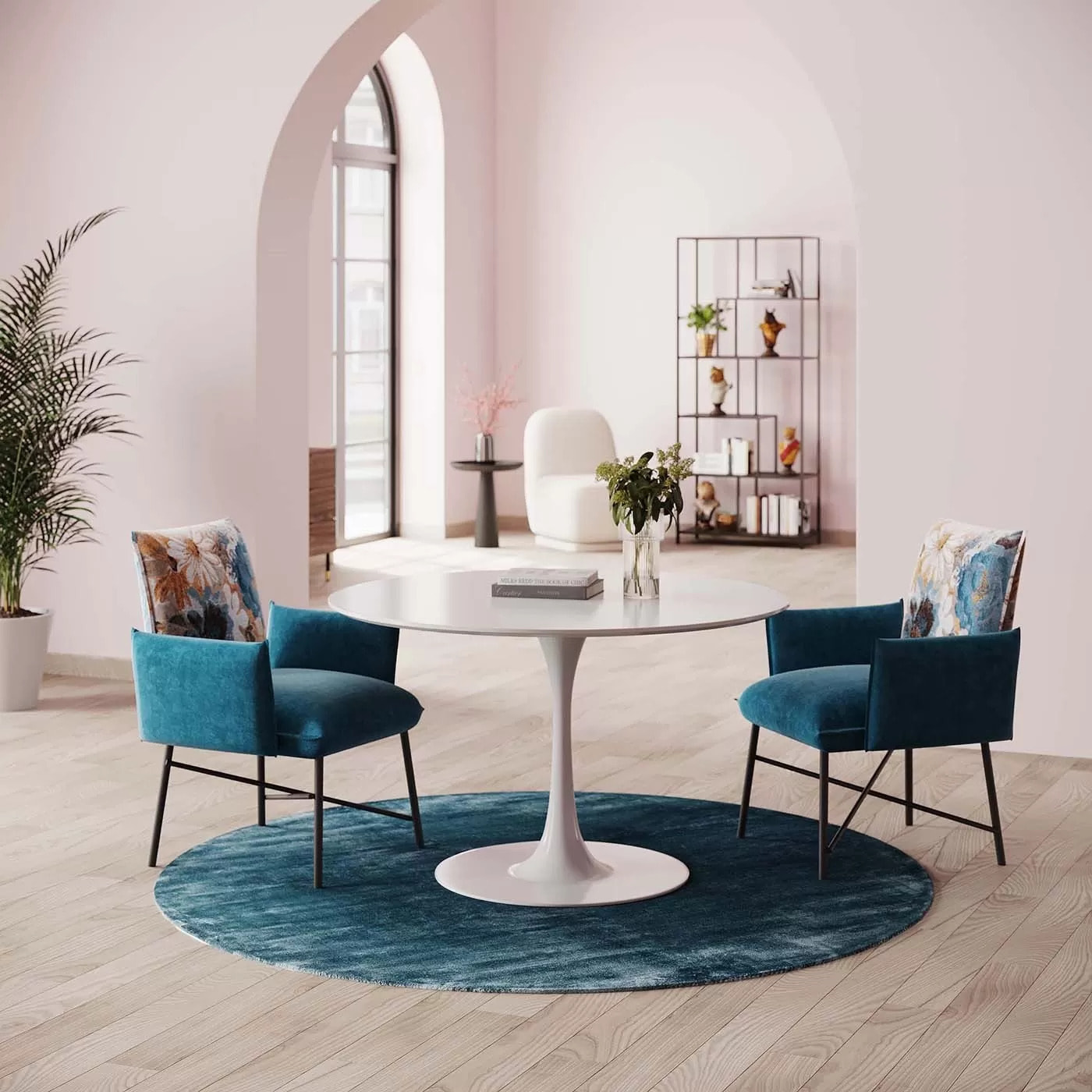 Plateau de table Schickeria blanc Kare Design