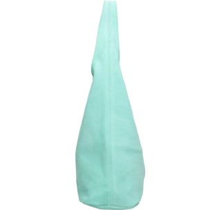 Borsa a mano da donna Made in Italy - Modello Valeria Chic - 100% pelle - 40.0 x 35.0 x 15.0 cm