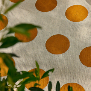 RIVIERA - Tapis intérieur/extérieur à motif pois bleu