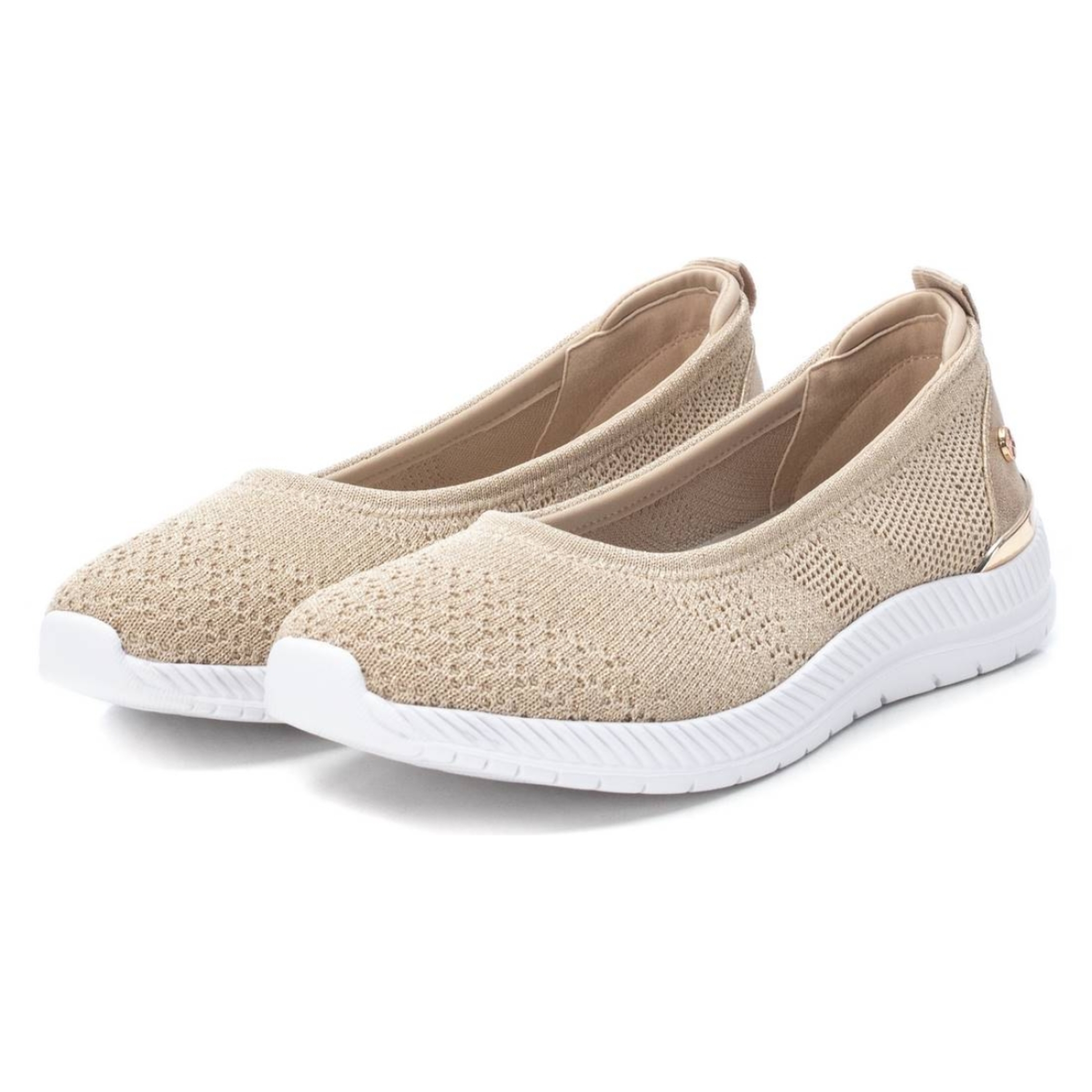 Zapatilla bailarina beige