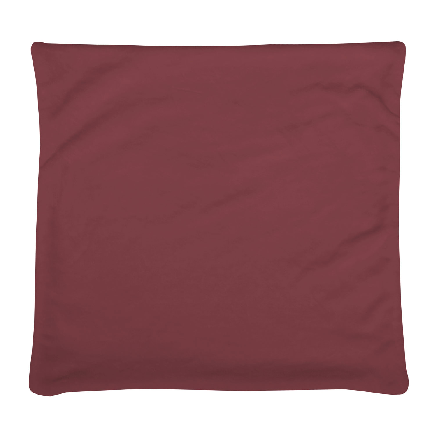 Housse de coussin douceur - Marsala