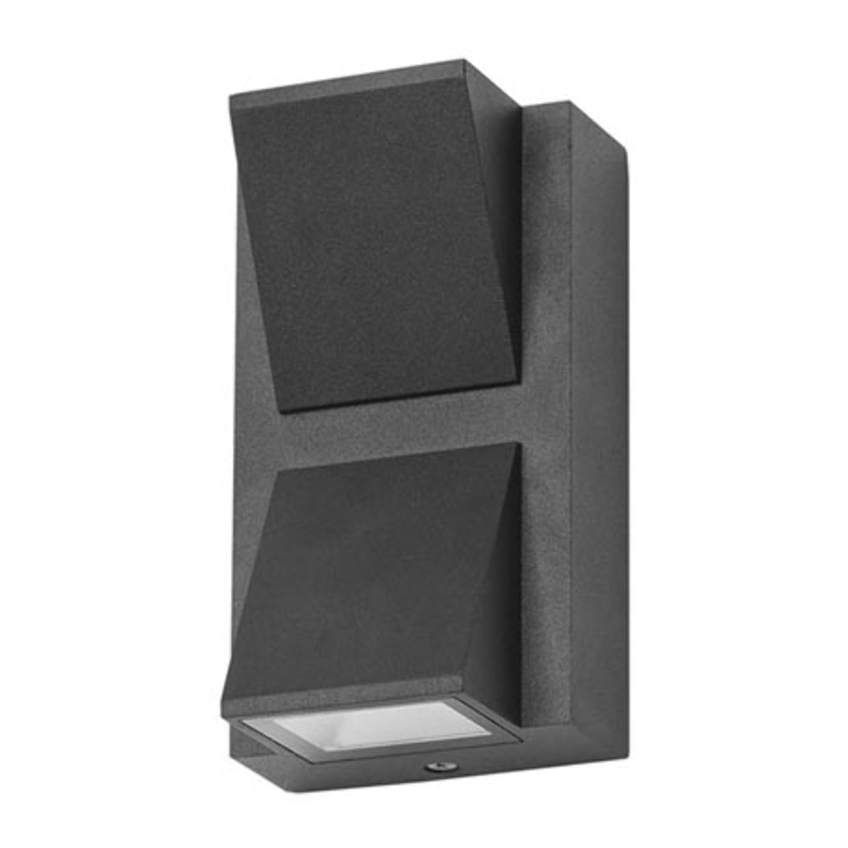 Forlight Aplique Ip54 Loyd Double Emission Led 4,1W 3000K Negro 155Lm