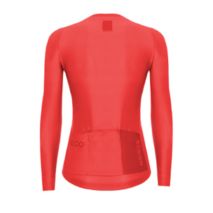 Maglia a maniche lunghe da donna ECOON Tourmalet in rosso