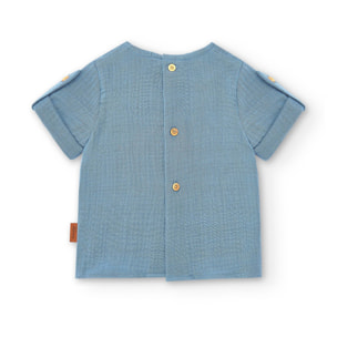 Chemise Enfants Bleus