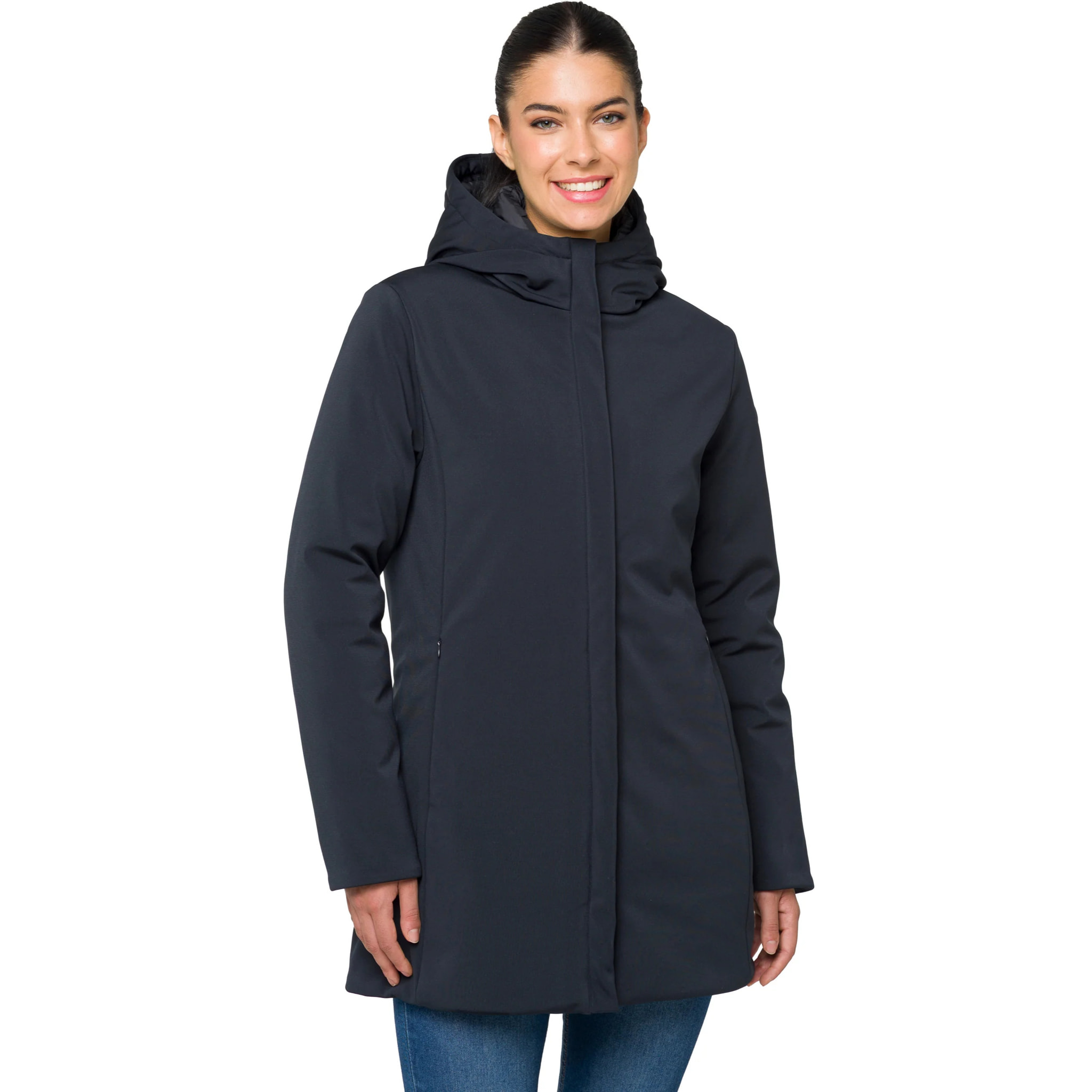 Parka JAQUELINE imbottito impermeabile grigio