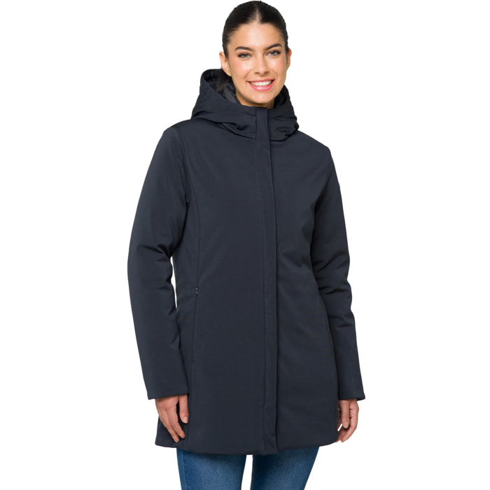 Parka JAQUELINE imbottito impermeabile grigio