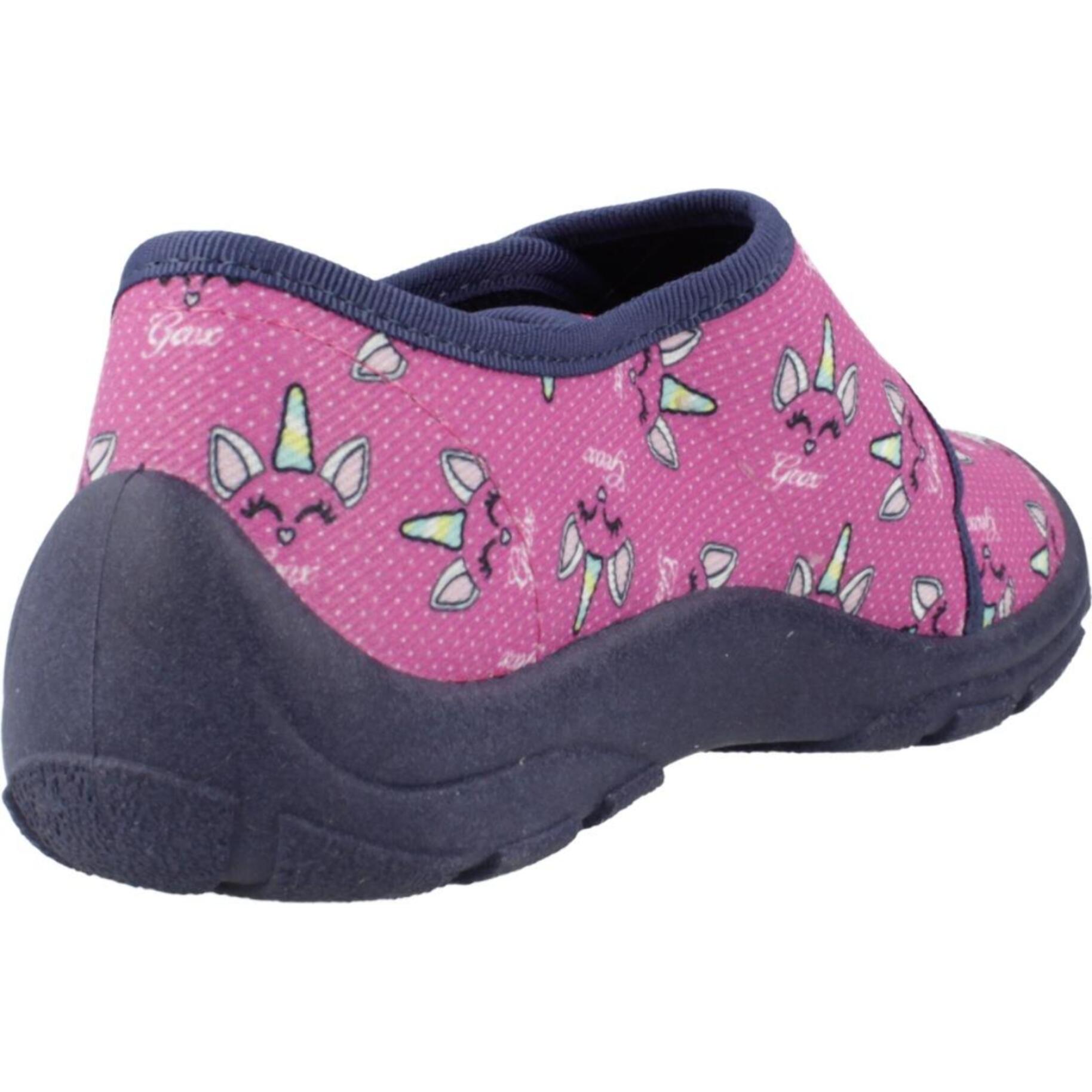 Zapatillas Hogar Niña de la marca GEOX  modelo J NYMEL GIRL ROSA
