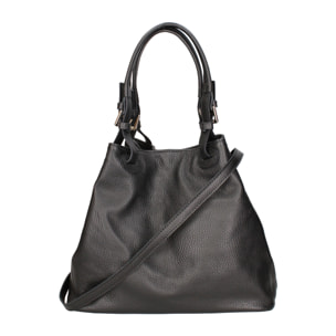 Borsa a spalla da donna - Modello Amélia - Vera pelle - 29.0 x 32.0 x 17.0 cm