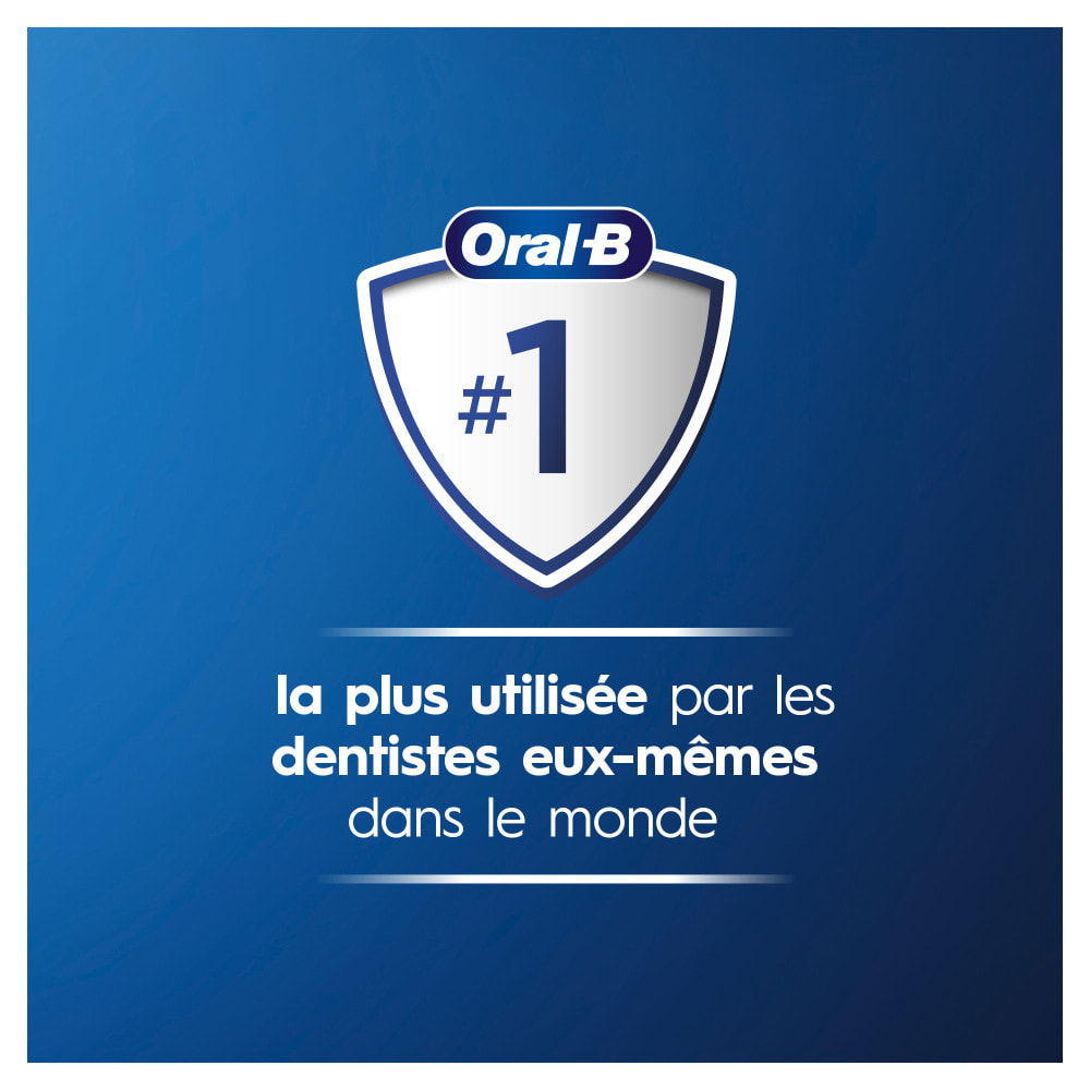 Oral-B - Pro 3 - Rose/noire - 2 Brosses à dents électriques