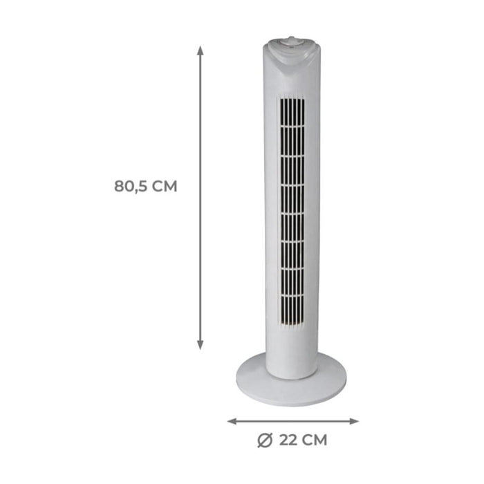 Ventilatore A Colonna Piantana Modello Breeze