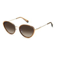 Polaroid - lunettes de soleil 6145/S - beige - verres : dégradé marron - UV : cat. 3