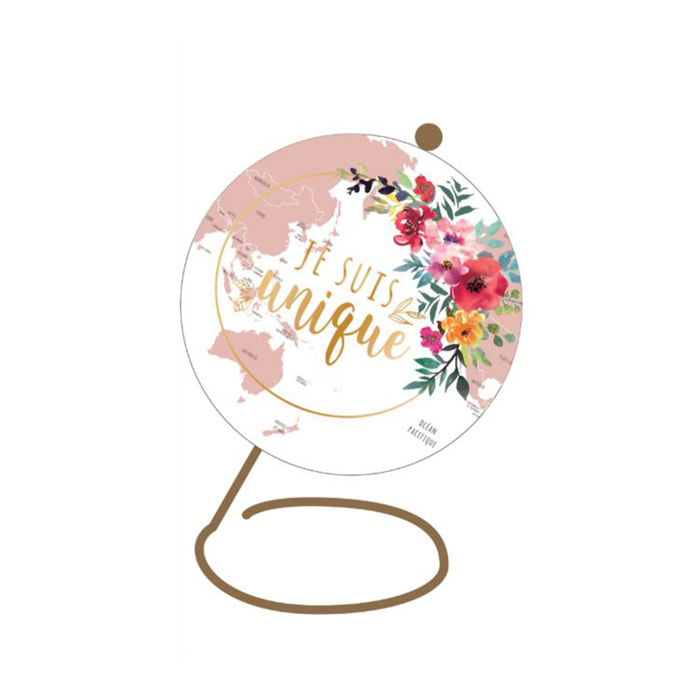 Globe Terrestre Deco Girly