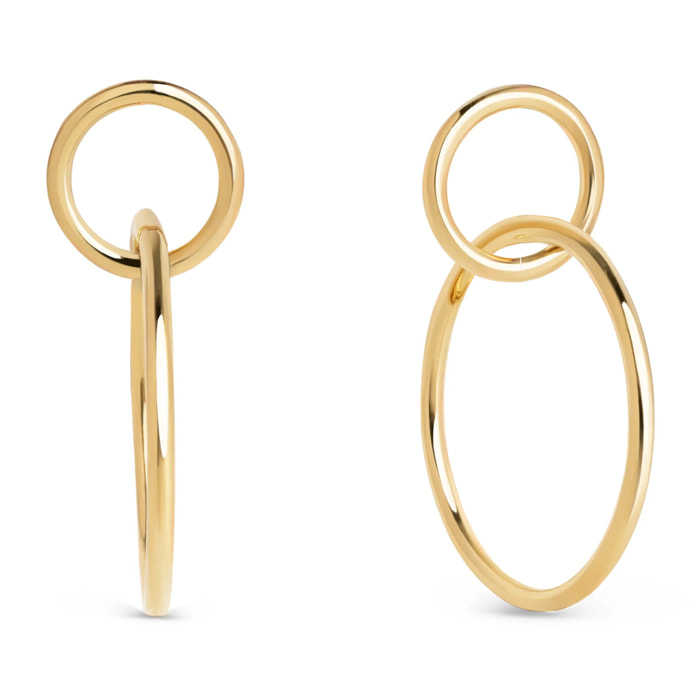 Pendientes Sister Baño Oro
