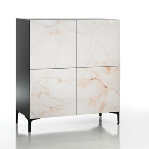 Tomasucci Armoire haute KIM ALABASTER Blanc