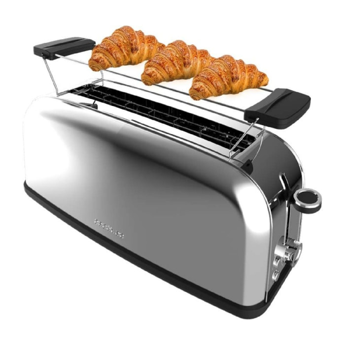 Cecotec Tostapane Toastin' time 850 Inox Long