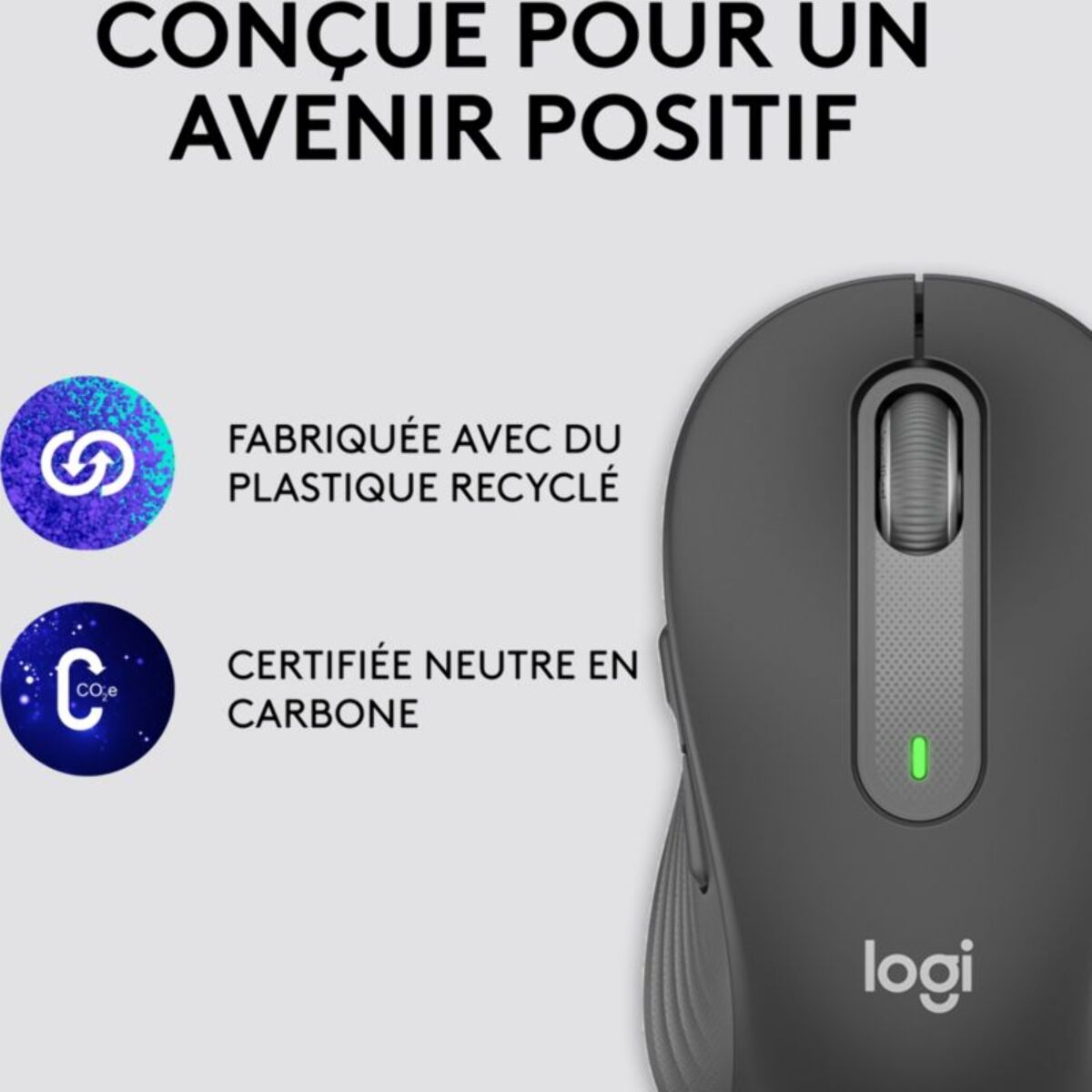 Souris sans fil LOGITECH Signature M650 Graphite